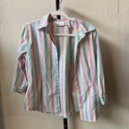 Striped Button Up (M)