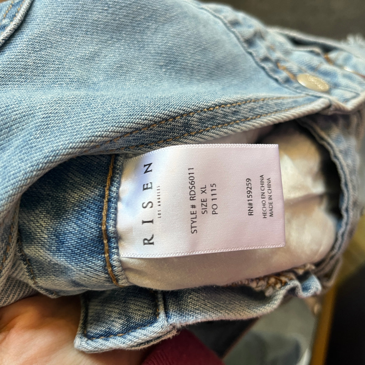 Overall Shorts (L)