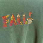 Fall Embroidered Sweatshirt (M)