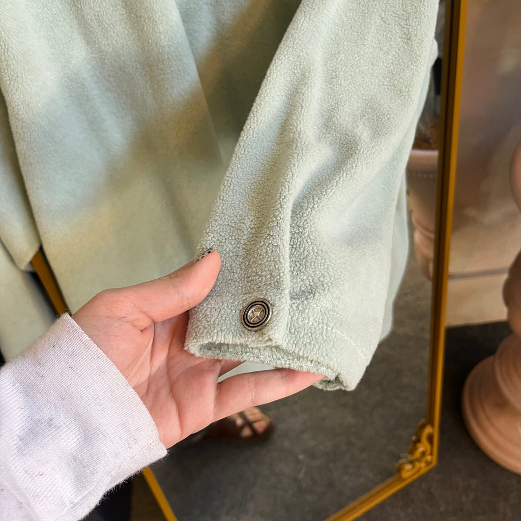 Green Embroidered Sweater (L)