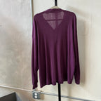 Purple Henley (L)