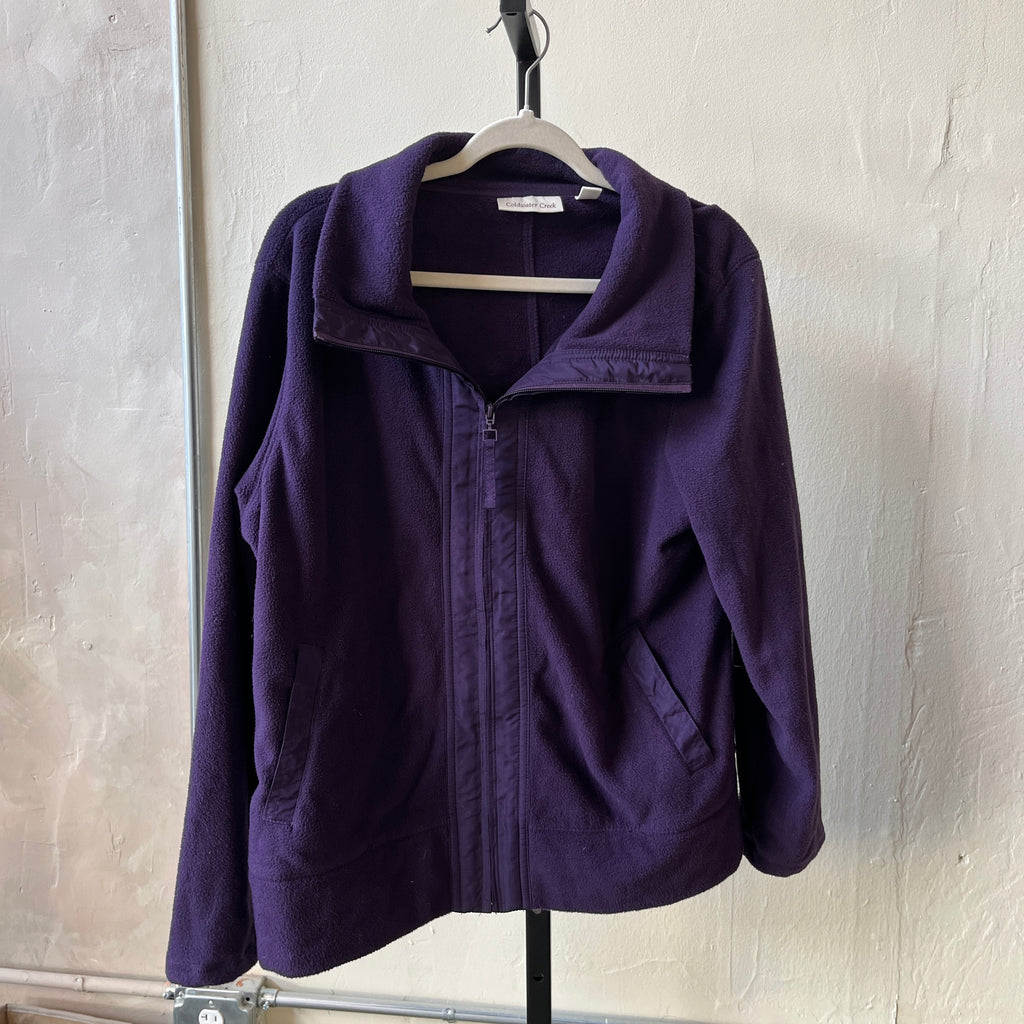 Purple Zip Up (L)