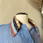 Blue Button Up (M)