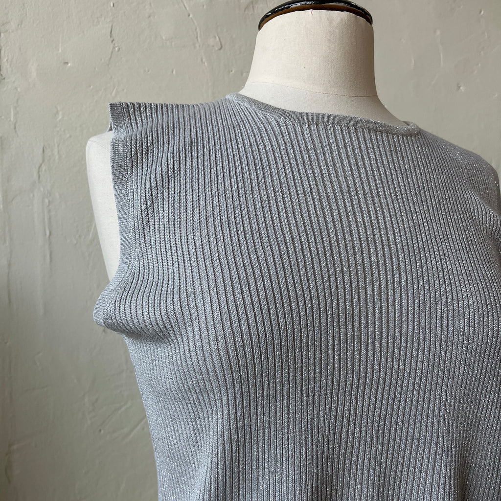Silver Silk Tank (L)