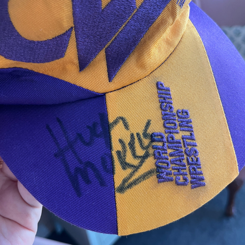 90s WCW Signed SnapBack Hat