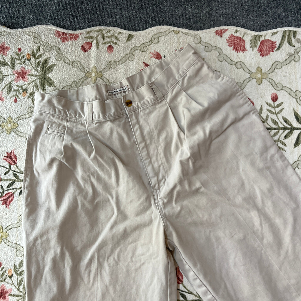 Vintage Tan Trousers (34” waist)