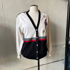 90s Embroidered Cardigan (M)