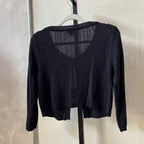 Black Cardigan (M)