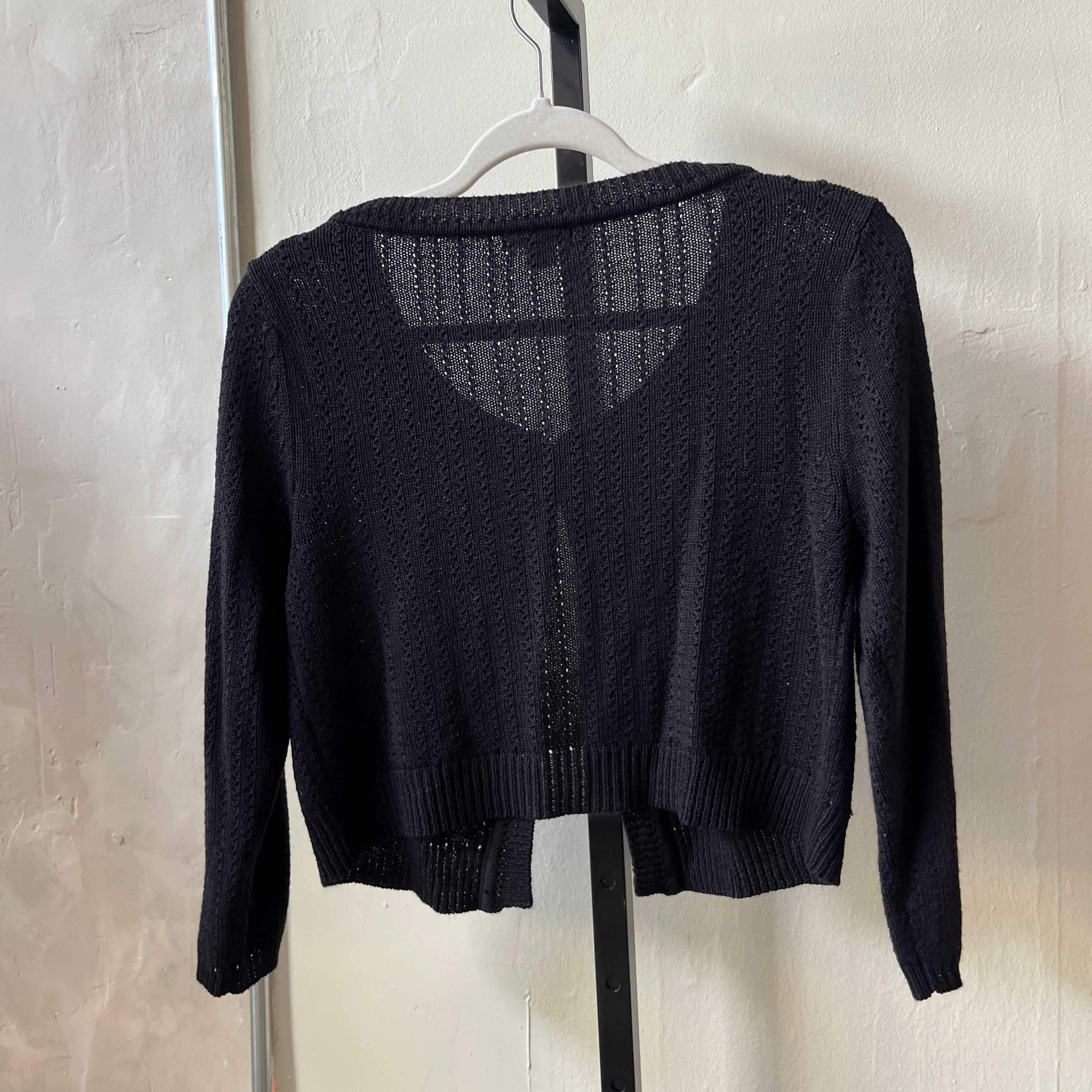 Black Cardigan (M)
