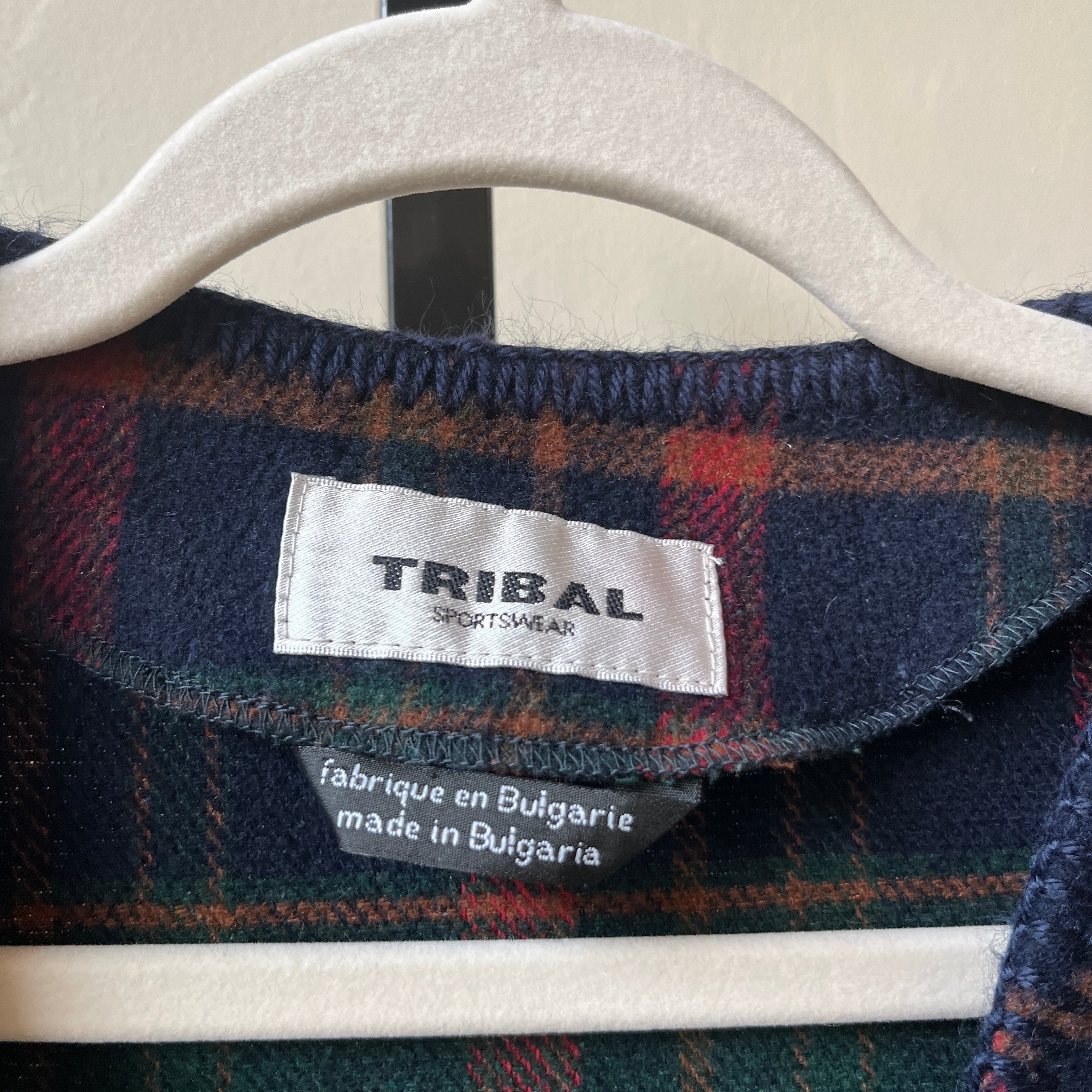 Plaid Vest (M)