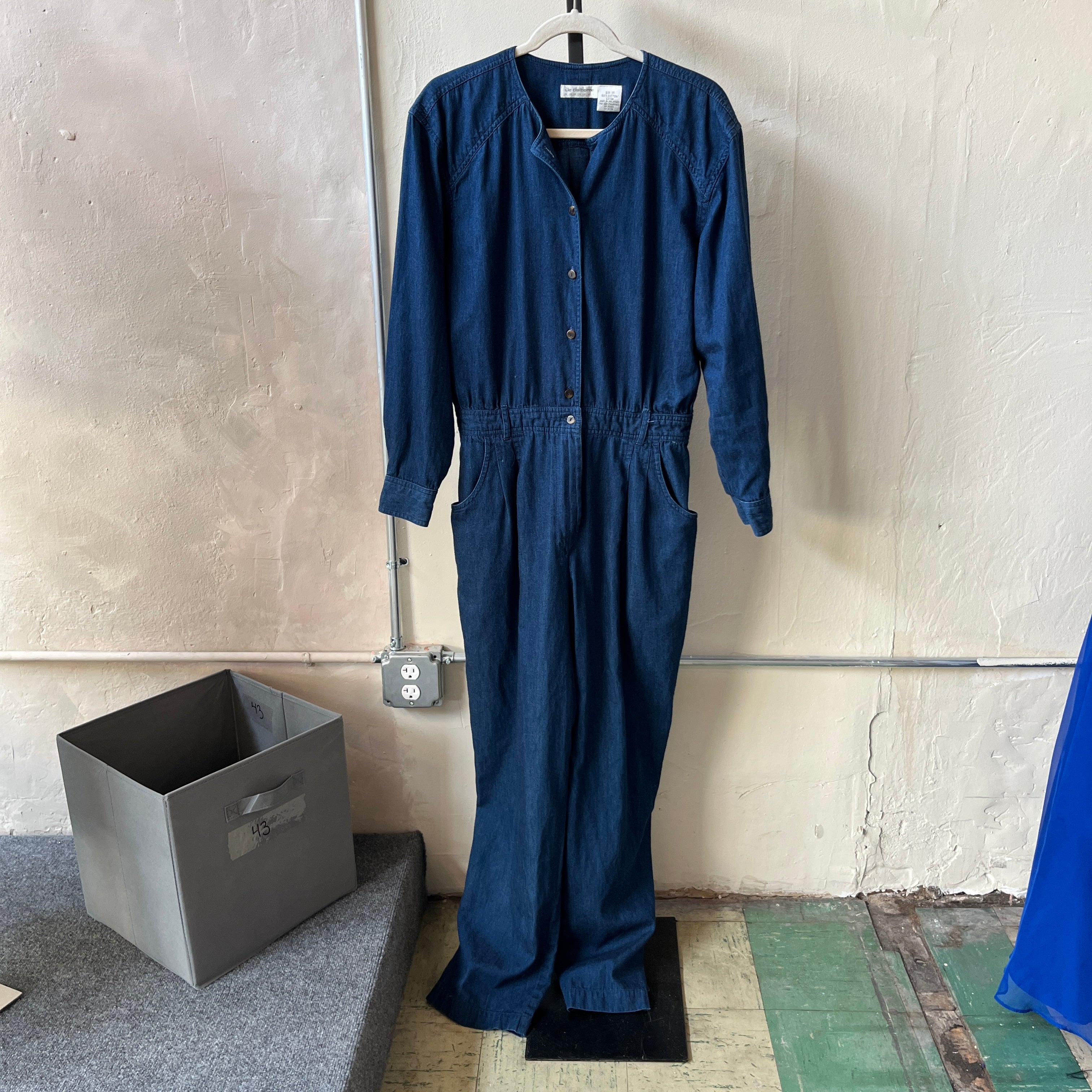 Denim Jumpsuit (M)
