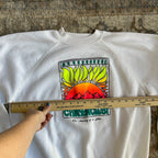White Graphic Sweatshirt (L)