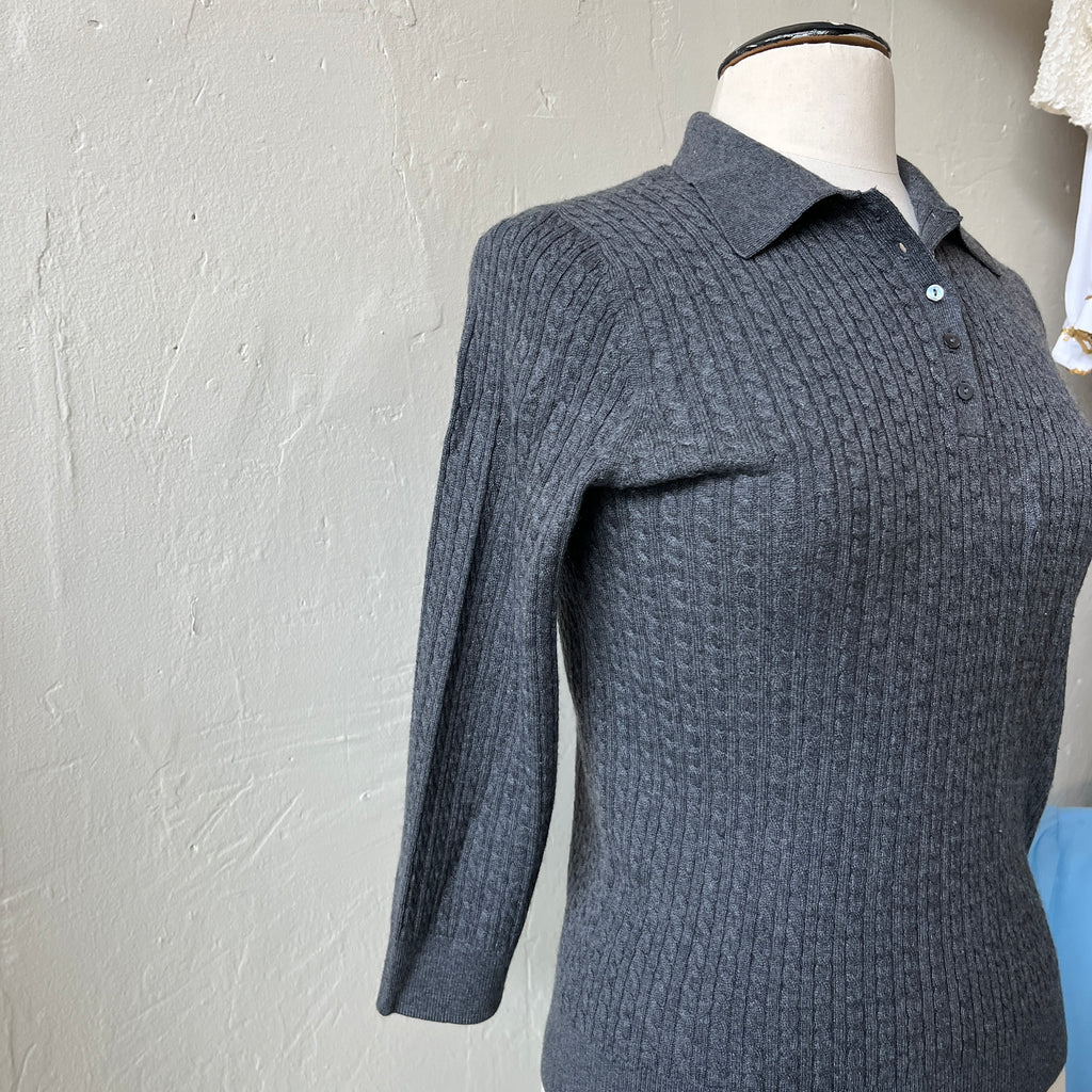 Cashmere Silk Sweater (M)