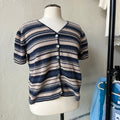 Striped Cardigan (M)