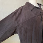 Suede Button Up (2XL)