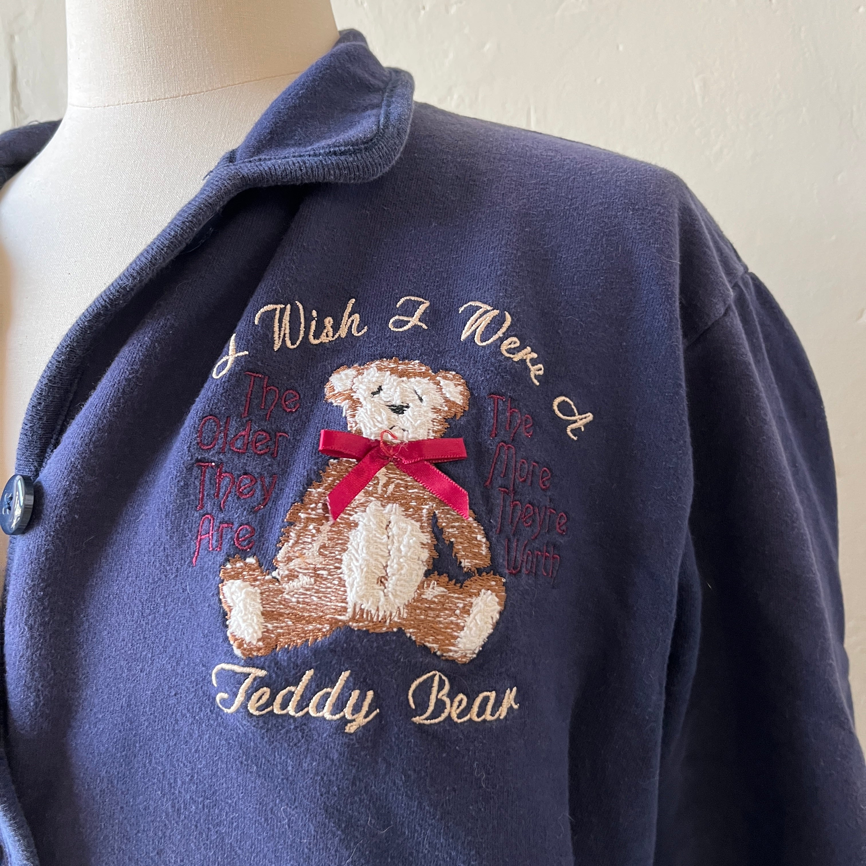 Teddy Bear Cardigan (M)