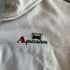 White Vintage Quarter Zip (M)