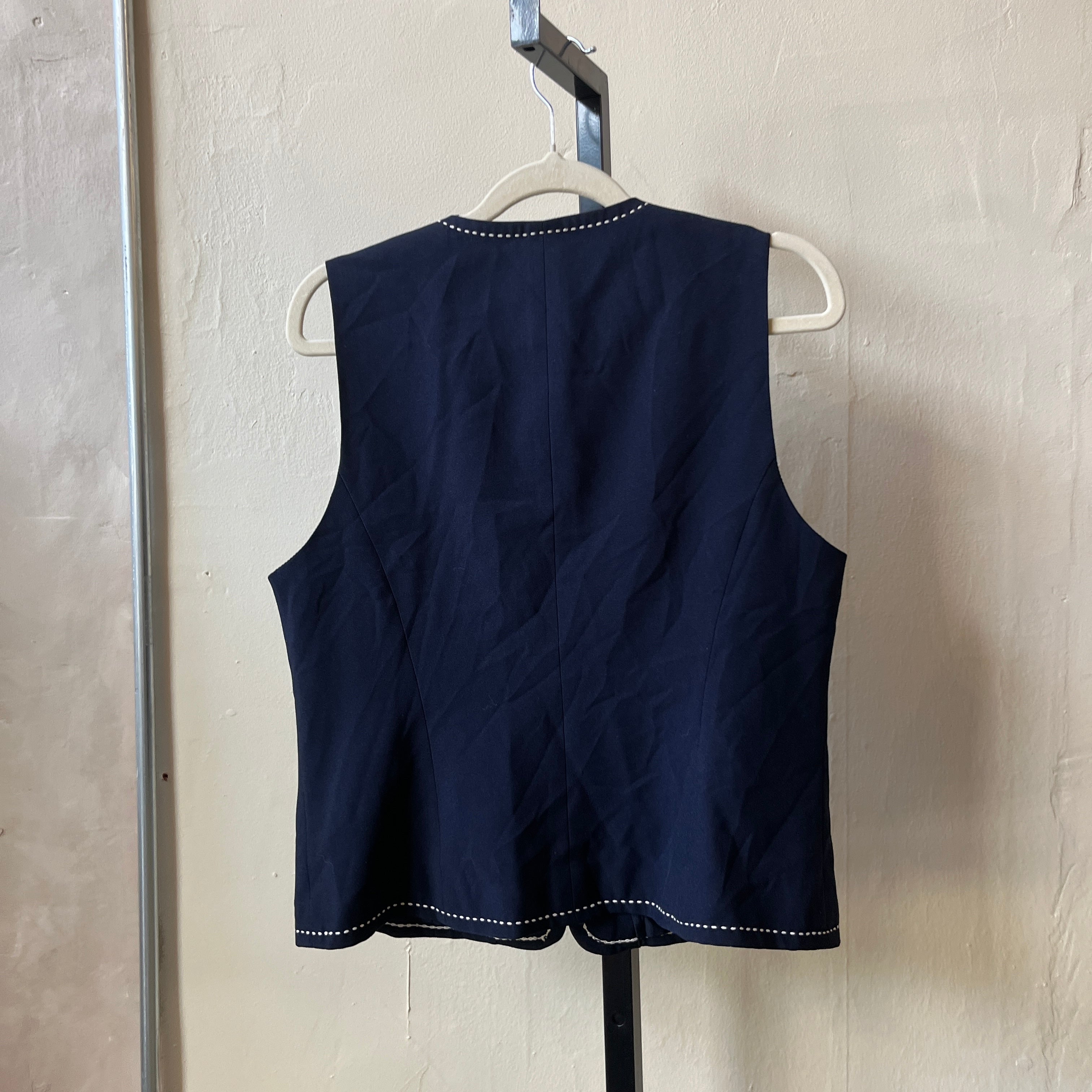 Navy Blue Vest (8P)