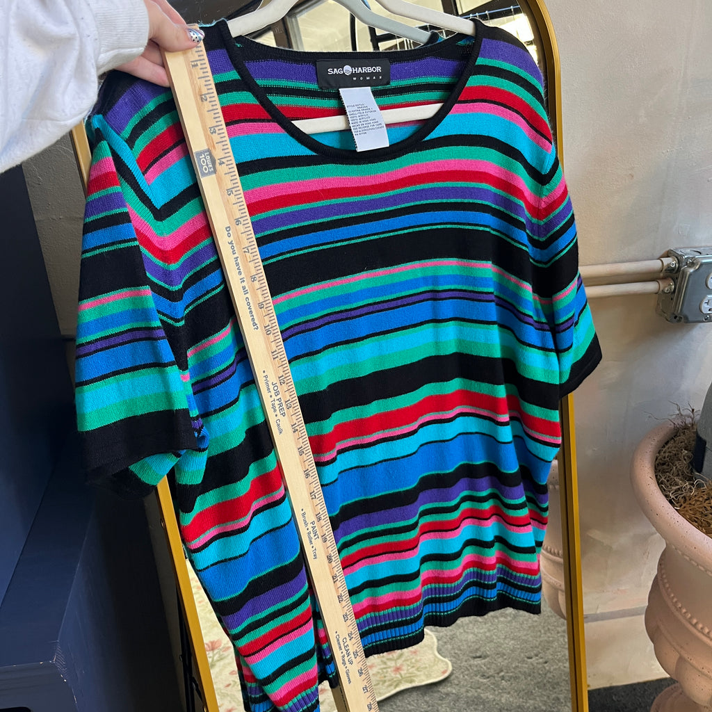 Striped Vintage Sweater (1X)