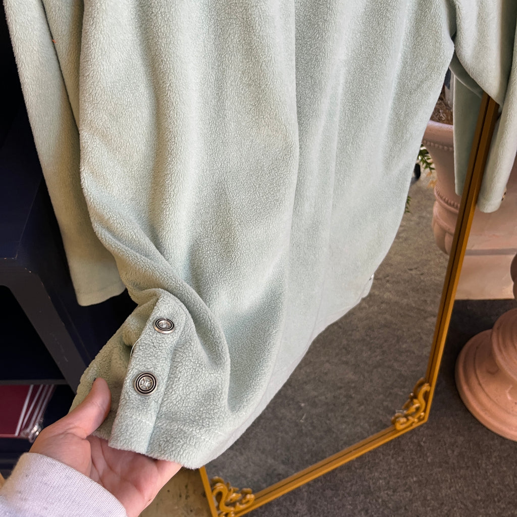 Green Embroidered Sweater (L)