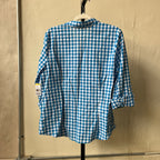 Blue Gingham Shirt (L)