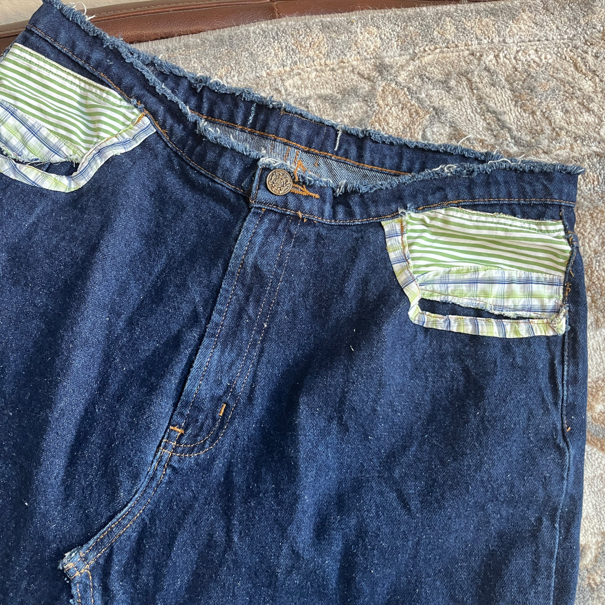 Denim Skirt (L)