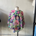 70s Floral Shawl (OS)