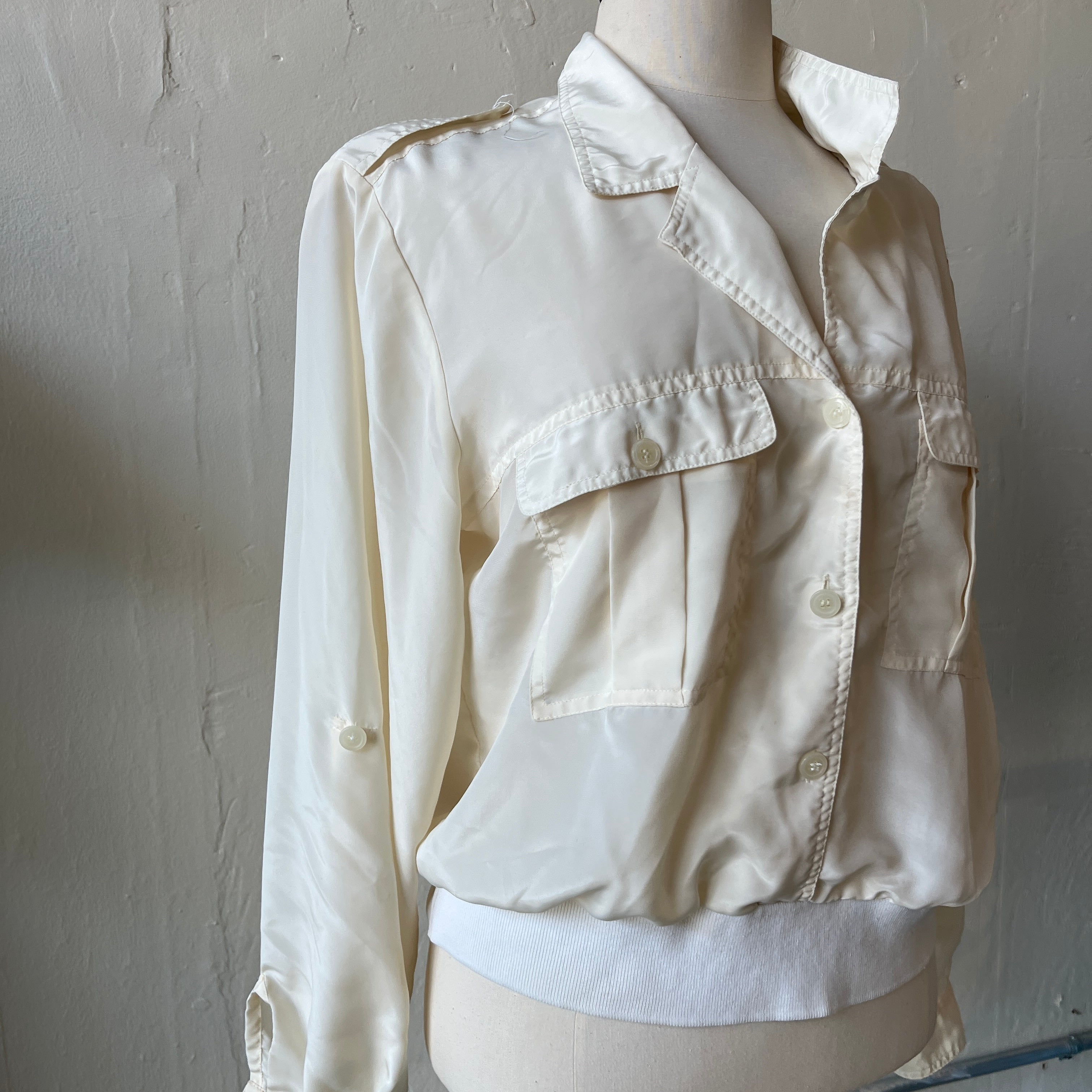 Cream Blouse (M)