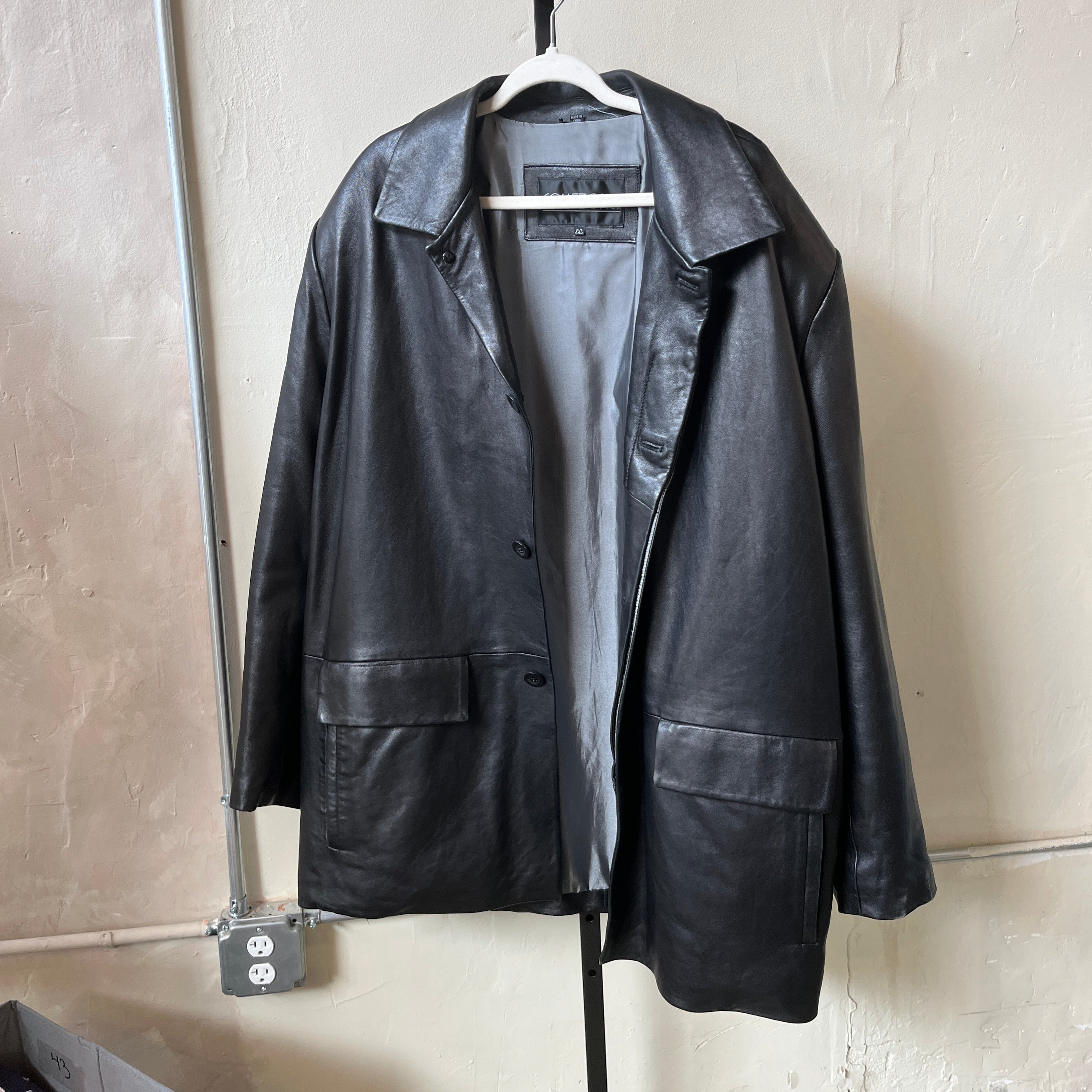 Leather Jacket (XXL)