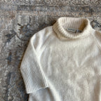 Cream Silk Sweater (S)