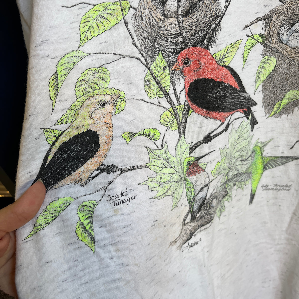 Bird Vintage T-shirt (XL)