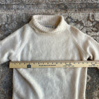 Cream Silk Sweater (S)