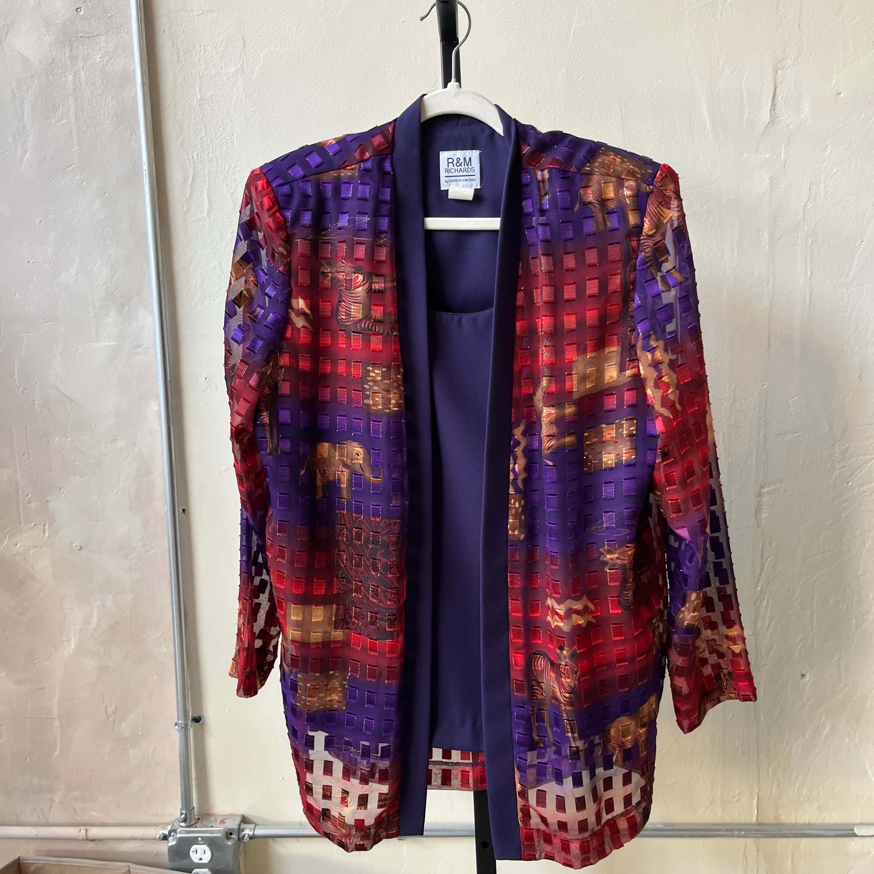 Purple & Red Blazer (14)
