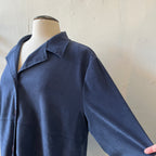 Blue Button Up (2X)