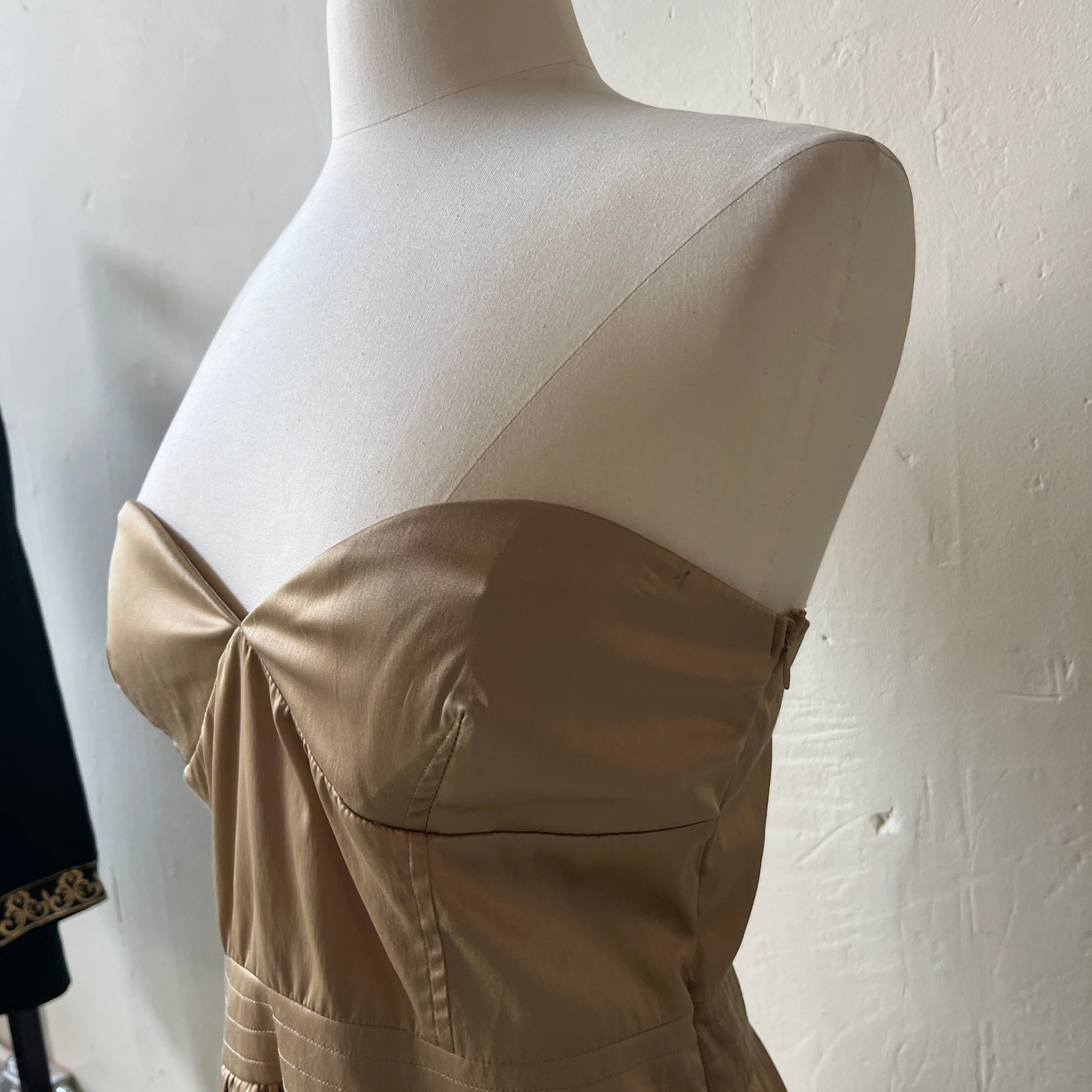 2000s Gold Dress (S)