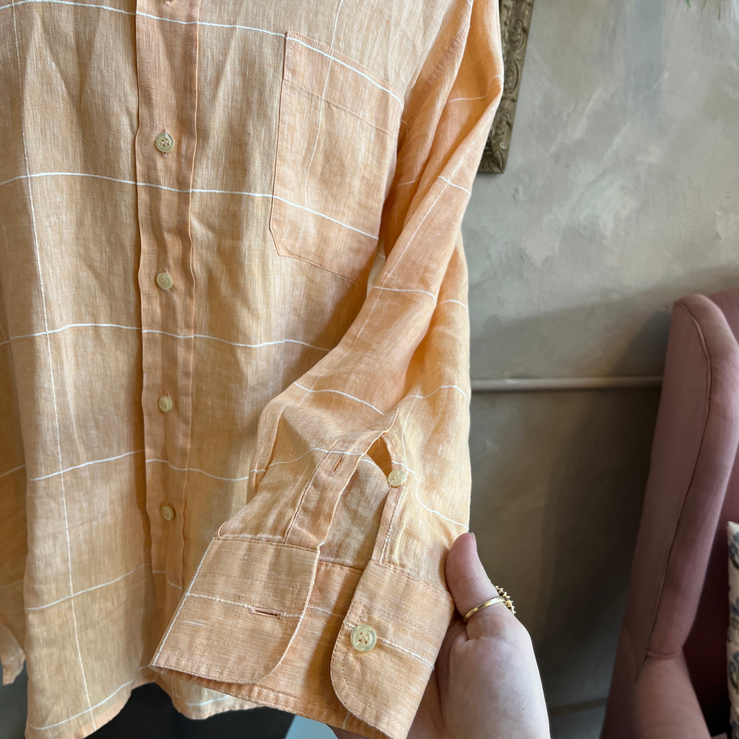 Men’s Flax Button Down (50)