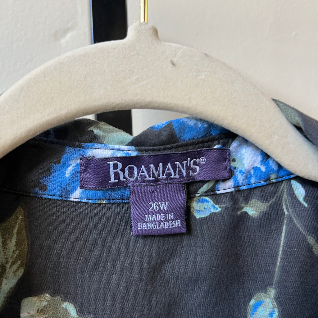 Floral Button Up (26W)