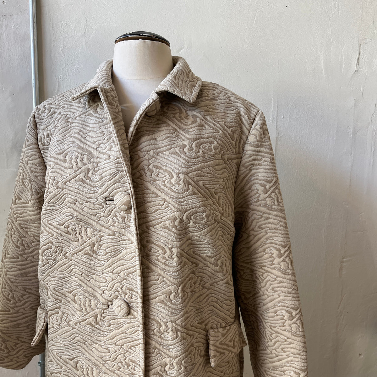 Handmade Vintage Peacoat (M)