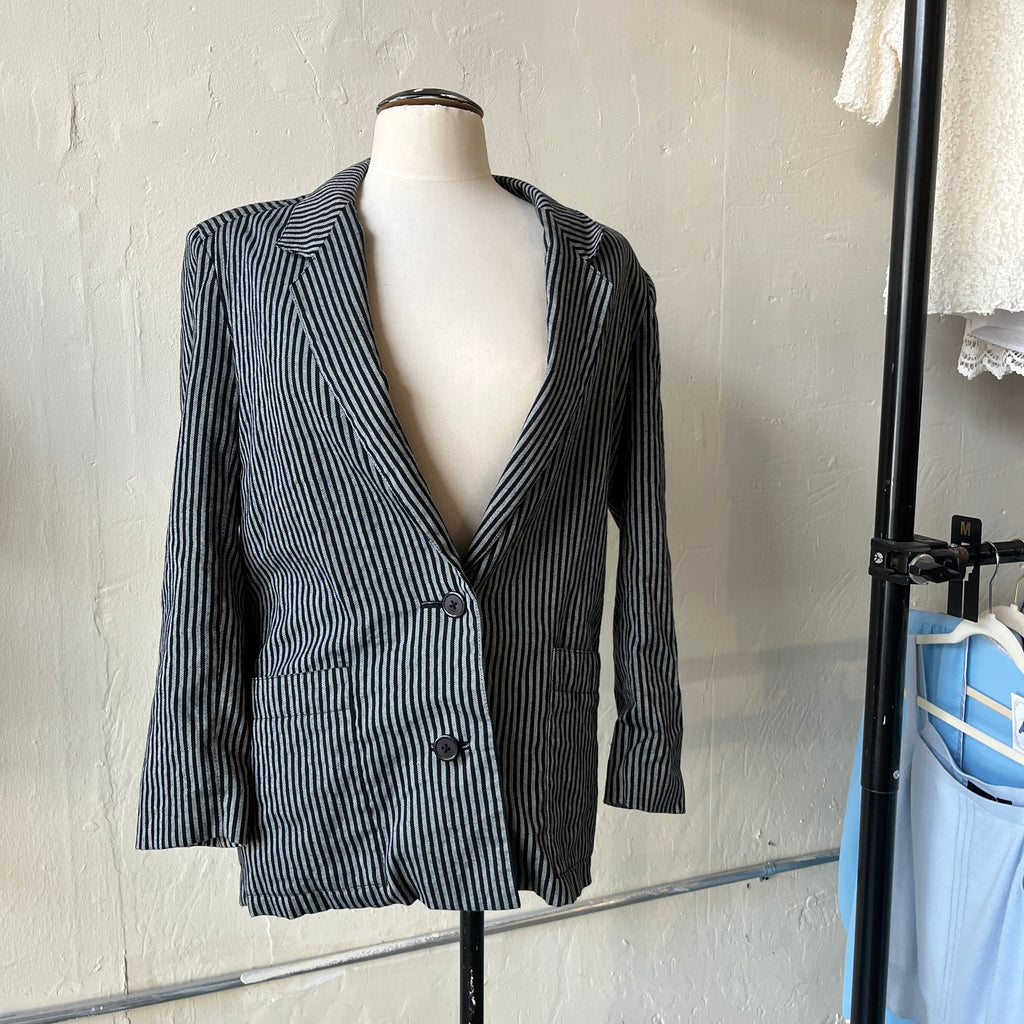 Striped Blazer (M)