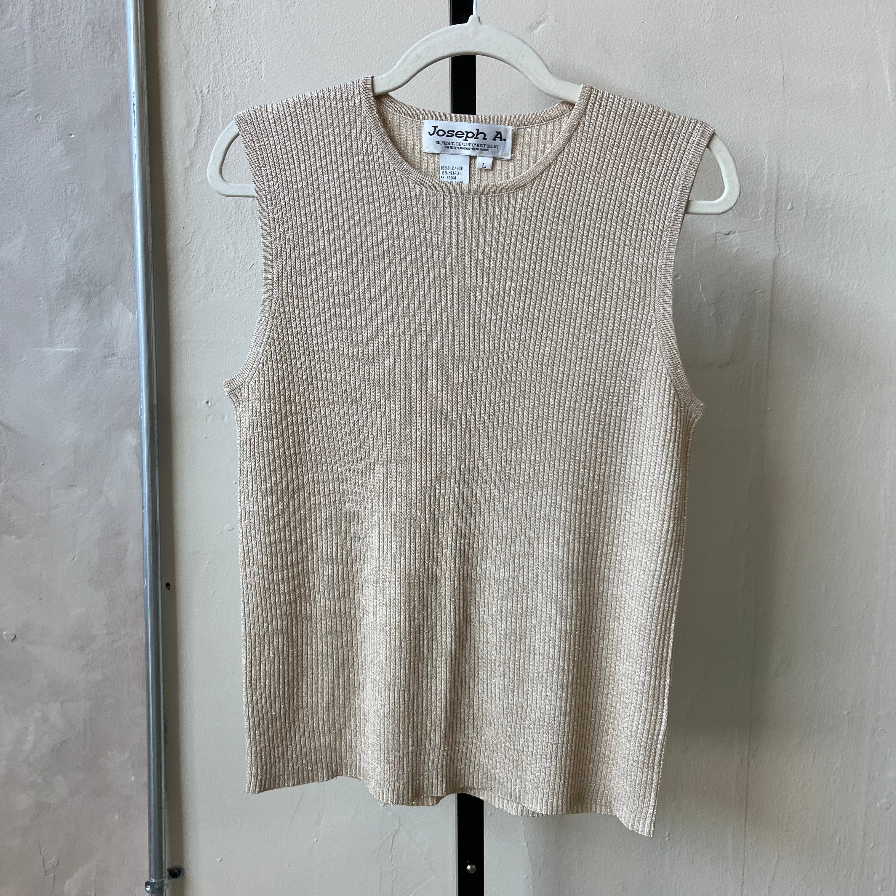 Silk Tank Top (L)