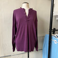 Purple Henley (L)
