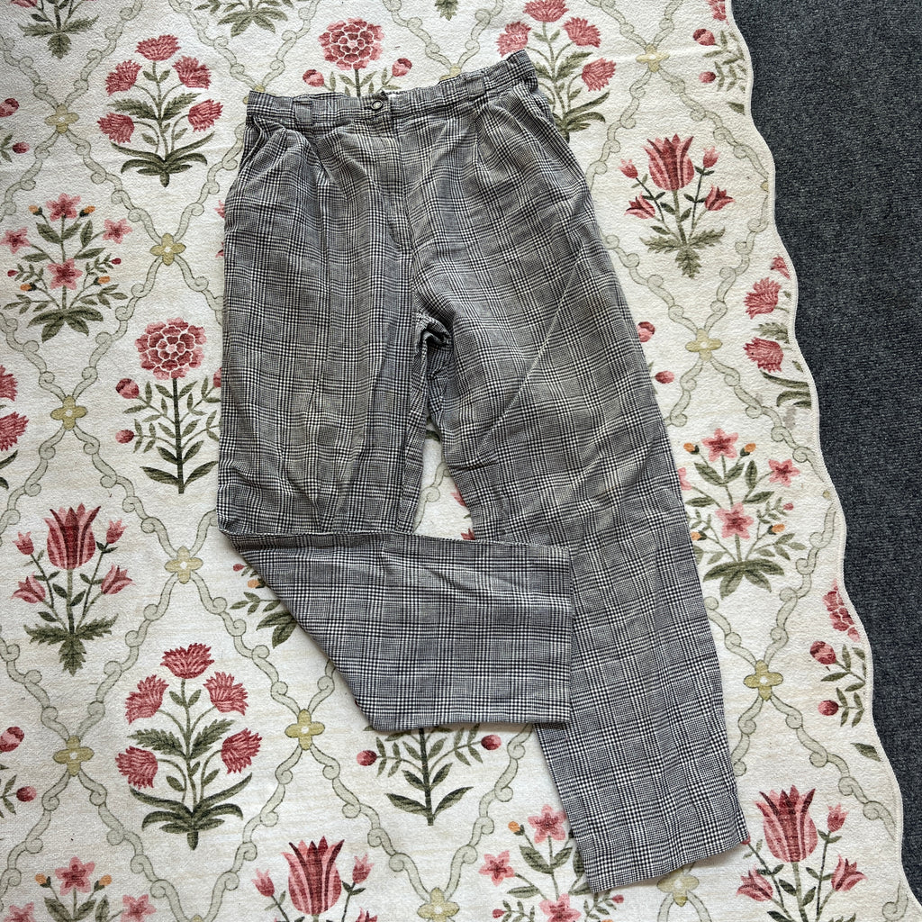 Plaid Pants (28” waist)
