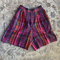 Colorful Plaid Shorts (M)