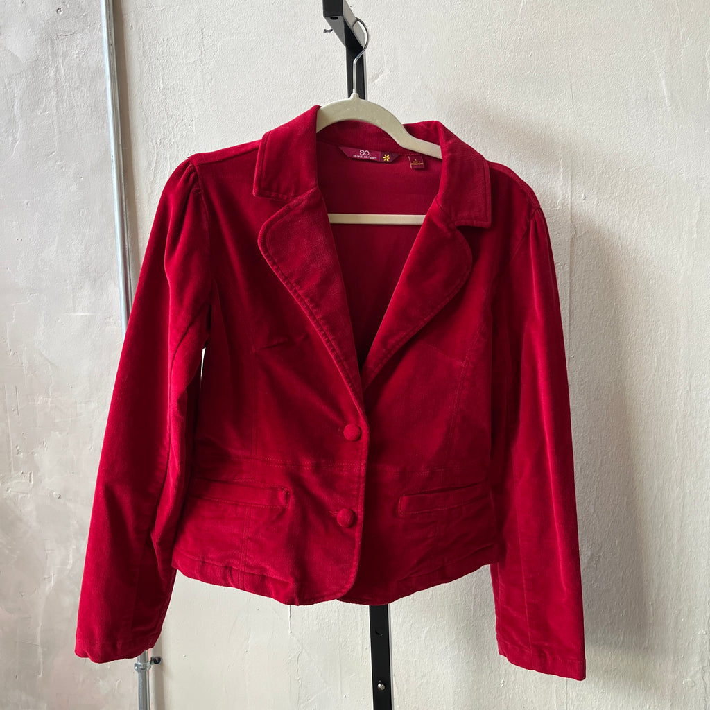 Velvet Blazer (M)