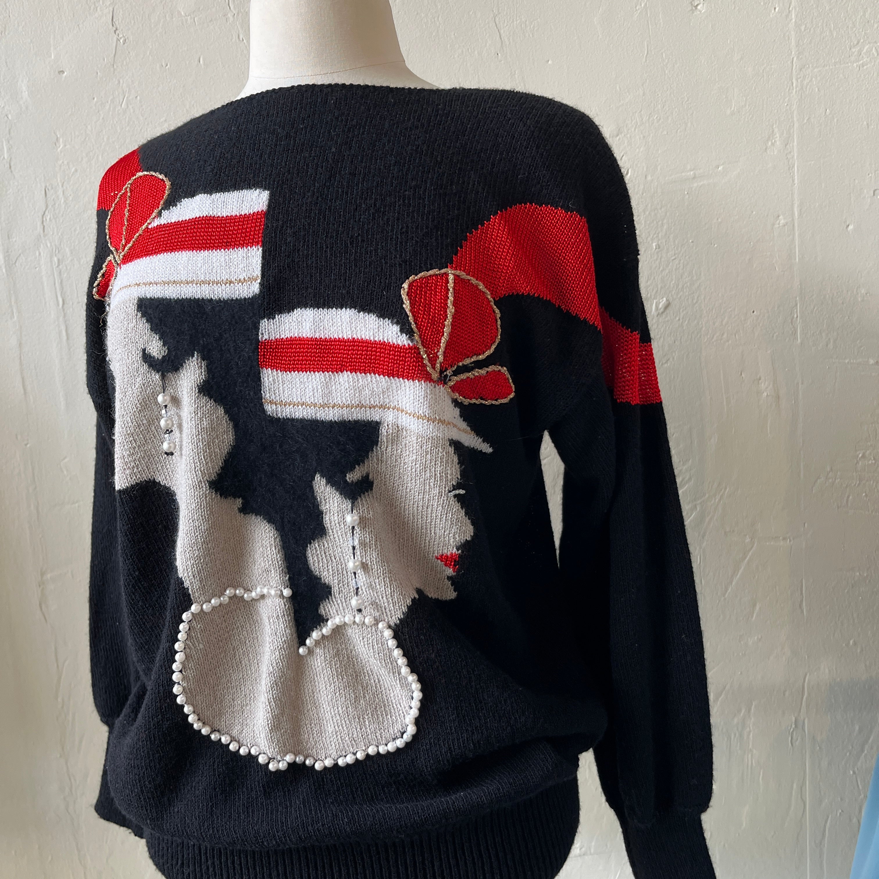 80s Vintage Sweater (L)
