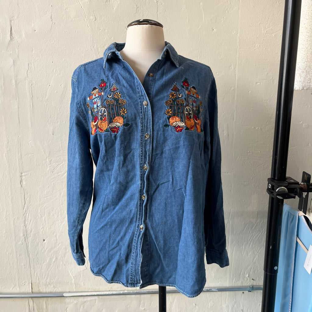 Fall Denim Shirt (L)