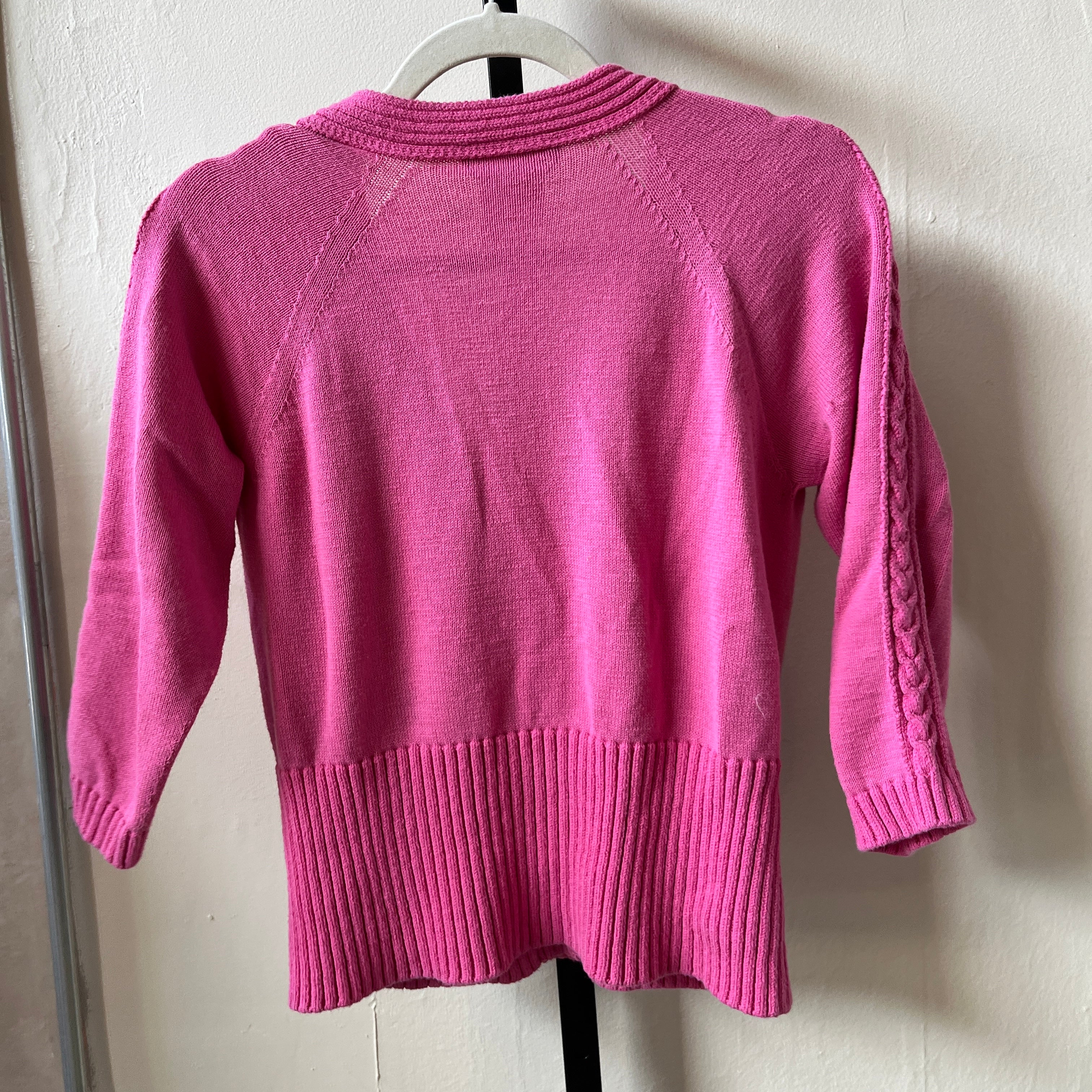 Pink Cardigan (XS)
