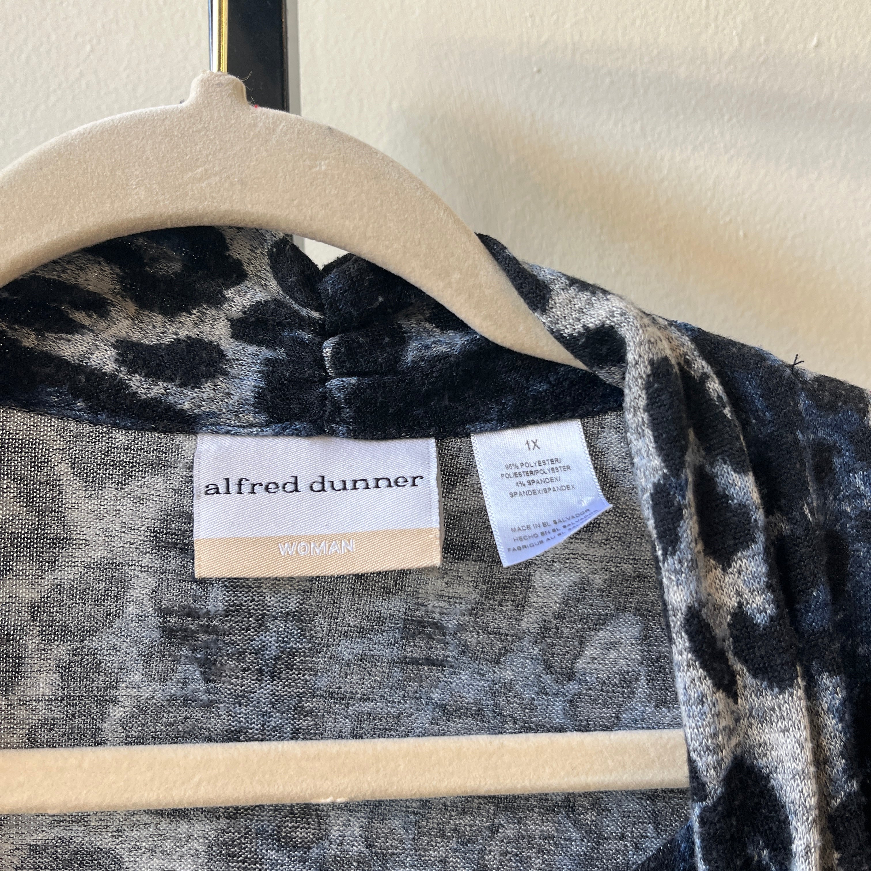 Animal Print Top (1X)