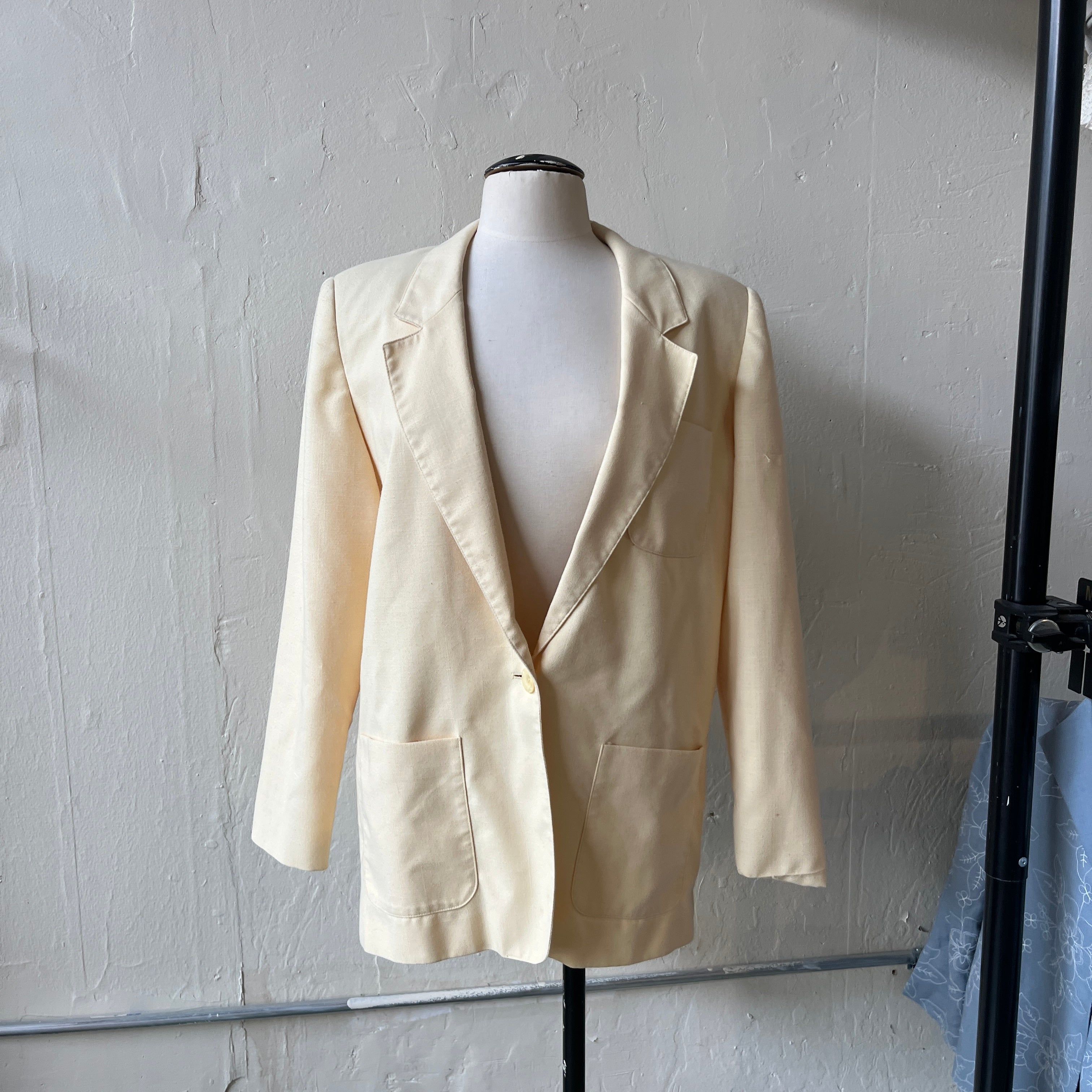 Butter Yellow Blazer (L)