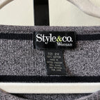 Striped Sweater (2X)